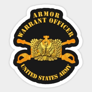 Armor - Warrant - WO Sticker